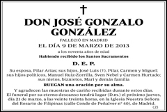 José Gonzalo González